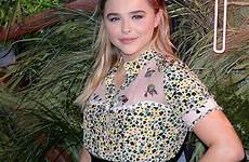 chloe moretz teen huge tits boobs little coach friends reveals young york summer party city highline grace do her age