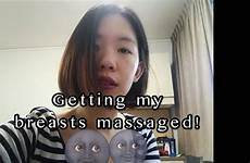 massage boob massaged getting first time