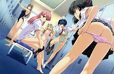 ino undressing yande pantsu minami yuzuki shiina locker schoolgirls panties kasumi rule34 danbooru