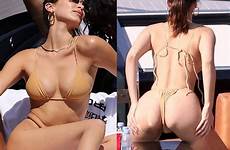 bella hadid ass thong cheeks her spreads celeb celebjihad durka mohammed posted may