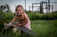 ukraine children outside old masha europe living when