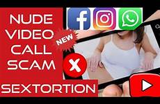 nude whatsapp sextortion blackmail scam