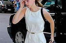 emma white maxi watson summer dress lifestyle waist expensive watsons candids pleats bet structure really around side down also two