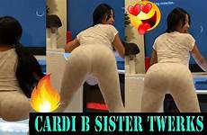 cardi twerking