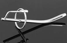 catheter steel stainless penis male urethral sounding plug stimulate stretching ring cock tube adult