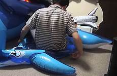 inflatable dolphin deflate ride