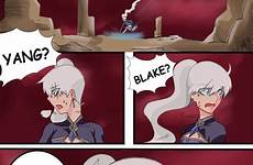 comic rwby ruby weiss rose sad salem white comics characters real choose board tumblr article