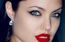 angelina jolie red perfect lip lips fotos face choose board beauty