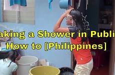 filipina bathing philippines shower