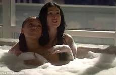 lesbian bathtub steamy empire her acting helping credential drama shadow hit parents fox yet famous step another
