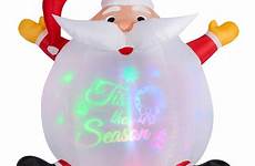 christmas inflatable airblown gemmy inflatables panoramic projection