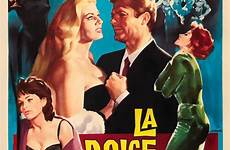 movie vita dolce la film poster posters vintage classic italian movies 1960 cinema old films
