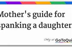 spanking daughter mother guide