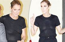 dion celine nipples malfunction sheer wardrobe top braless flashes she too celebrity tv much
