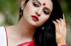 women bengali hair beauty long saree beautiful moni pori desi india makeup choose board actor