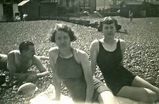 vintage beach girls sexy 1930s bikinis ladies 1950s ca everyday friend two their 1920s