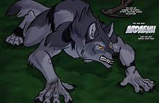 werewolf transformation deviantart wolf furry anime arrow