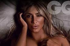 kim kardashian gq nude magazine naked british nue topless buck bed goes