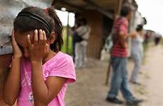 girl central american shanty town child refugee prostitution honduras young honduran cries her destroyed involved children spencer platt authorities say