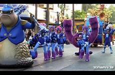 parade monsters pixar university play california disney adventure