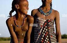 tribe girls young afar ethiopia alamy regional state stock