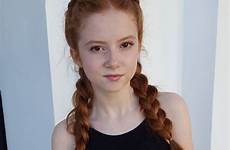 capaldi francesca braids braided ginger redheads freckles thundermans updo pigtail mazimba