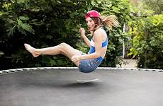 trampoline bouncing