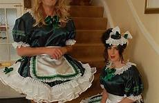 petticoat elaine maids felicity frilly feminized prissy dresses crossdresser tgirl satin