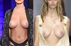 nude banks runway tyra topless alejandra models guilmant slips tit naked boobs sex compilation list videos