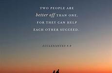 bible ecclesiastes than better two people nlt niv scripture ecc help person together version falls kayla other if they quotes