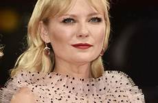 kirsten dunst cristiana venice film capotondi actress old pretty tiered gown festival she wows wowed pink glam carpet hit hand