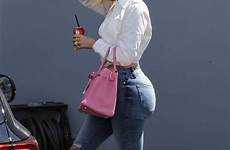 kardashian khloe jeans angeles los studio gotceleb celebmafia hawtcelebs