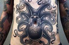 octopus tattoo stomach traditional men tattoos mens pieuvre designs tattooblend depuis enregistrée corbitt pari tweet