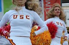 cheerleaders usc cheerleader cheerleading cheer ncaa trojans upskirts embarrassing