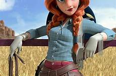 cowgirl 3d cartoon characters character concept girls animation choose board female tony silva animated
