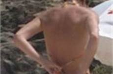 theron charlize topless sunbathing bikini nude 2005 keira naked knightley beach nudity nudography celebrity knightly paparazzi picks january movie jacket