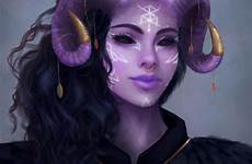 tiefling dnd rogue portrait wizard fantasy oc female character dark artwork characters thief women visit girl reddit saved dungeons dragons