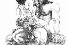 satyr minotaur erection erect interspecies