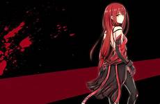 anime red hair wallpapers wallpaper
