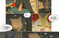 pokemon comic promise desire sex braixen lucario comics winick lim xxx animal pussy canine muses blush genitalia anthro anime deletion