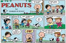 peanuts sunday comic strip january strips 1952 comics snoopy cartoon first charlie brown charles 1950 daily gocomics publication archive wikia