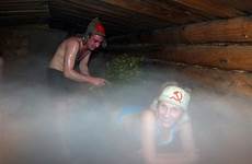 banya russian steam baths sauna wheels russia doorstep delivers mobile russians feed