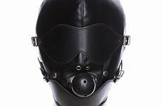 bdsm bondage mask hood leather gag sex sm mouth fetish men couples pu toys blindfold