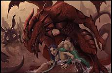 dragon hentai lucien monster rape male girl 3d demons cock fuck horror dragons raped draconic alpha foundry animation huge elf
