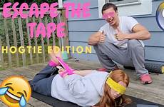 tape hogtie girlfriend boyfriend escape vs