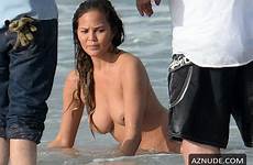 chrissy teigen naked nude beach leaked topless sexy leaks hot sex completely miami model poses sports celebrity chrissyteigen