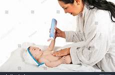 massage son giving mother baby bath his after shutterstock stock search