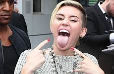 tongue cyrus miley her mouth myley celebrity wonderwall lady keep visit gaga post back dlisted