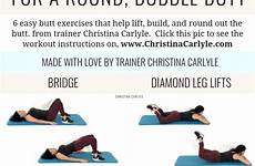 butt exercises building booty workouts exercise bigger workout women squats glutes build routine gym christinacarlyle carlyle christina men aren weight