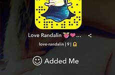snapchat snap nude send add girls snaps usernames randalin account back tumblr